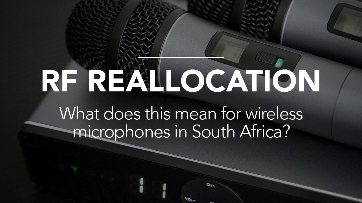 Stage Audio Works RF Reallocation What does this mean for wireless