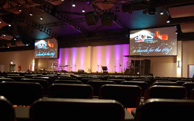 Stage Audio Works Acts Christian Church